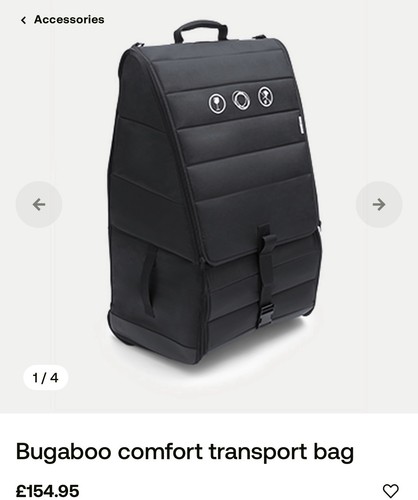 Bugaboo comfort transport bag - comfort,
