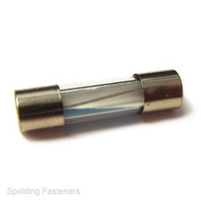 20mm Automotive Radio Glass Fuses 1,1.5,2,3,5,10AMP Choose your pack Quantity