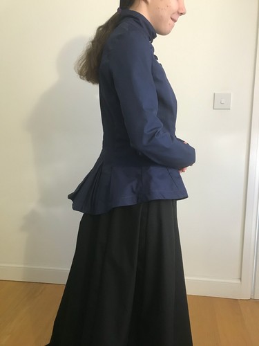 Victorian style women bustle - style,