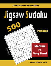 Jigsaw Sudoku: 500 Medium to