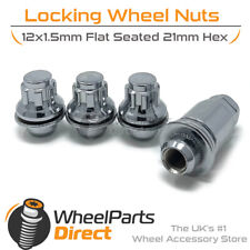 Chrome GEN2 12x1.5 Lock Nuts for Toyota MR2 [Mk2] 89-99 on Original Wheels