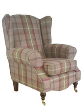 Accent Wing Back Queen Anne
