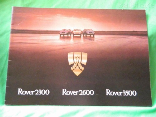 Rover sd1 2300 2600 - rover,