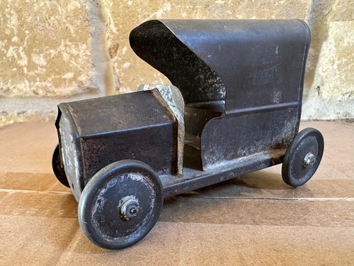 Antique all tin plate truck - antique,