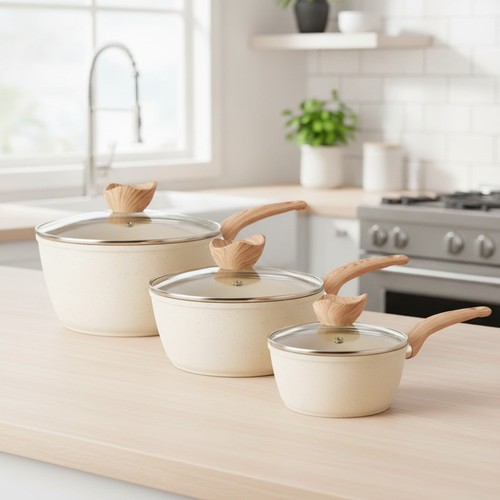 Pot sets non stick saucepan - stick,
