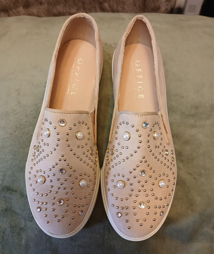 Office po026897 beige suede - office,
