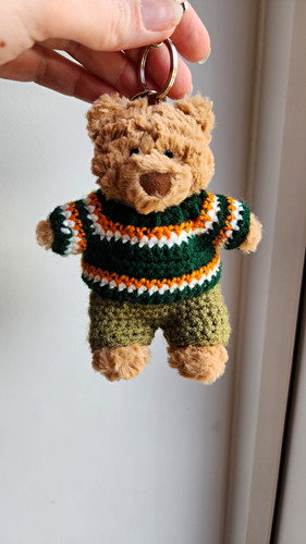 Jellycat bagcharm bartholomew - jellycat,