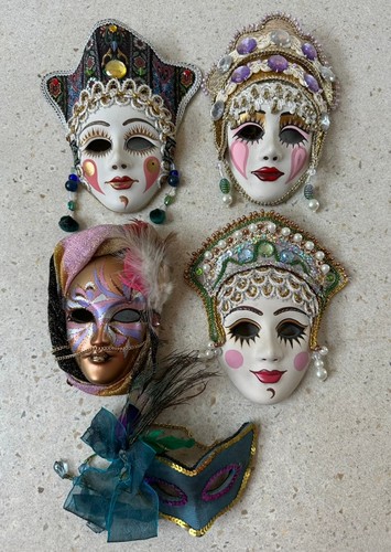 Masks venetian style - 4,
