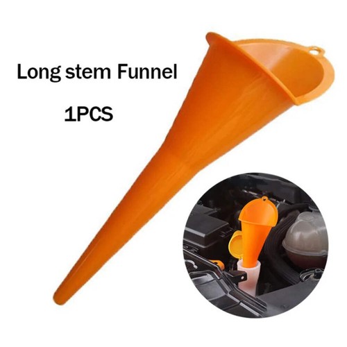 Long stem fuel - funnel, gasoline