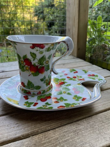 Vintage fine bone china cup - bone, &