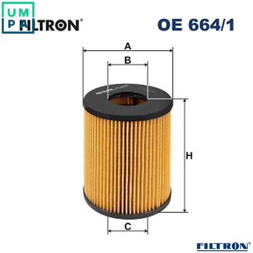 Oil filter 664 for - oil,