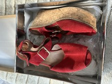Kurt Geiger Penelope Red Suede