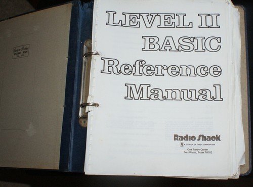 Radio shack trs80 level - shack,