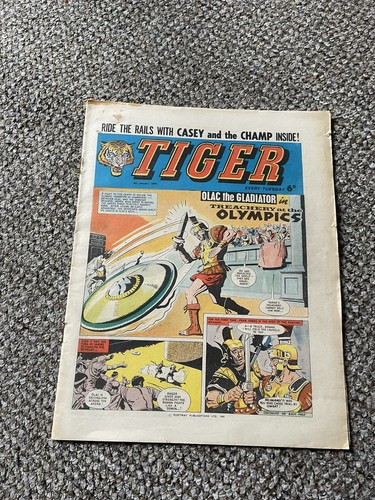Tiger comic 9th january - comic,