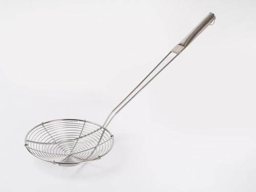 Round spider skimmer stainless - skimmer,
