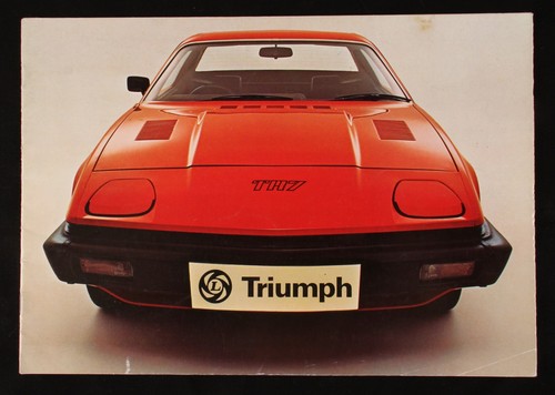 Vintage triumph tr7 car - tr7,