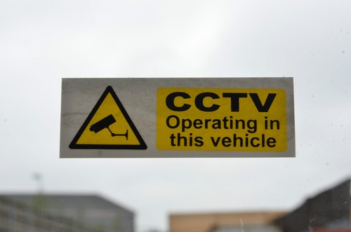 Cctv operating this - this, vehicle