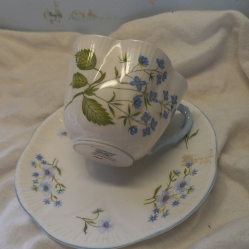 Vintage shelley blue rock - vintage,