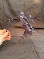 Navy Fascinator Women's
