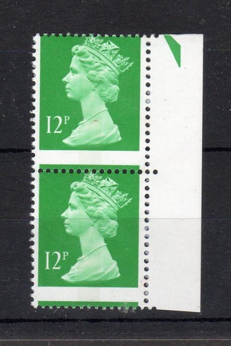 12p machin unmounted mint pair - 12p,