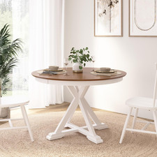 Modern 45" Round Trestle