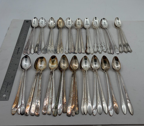 Lot assorted silverplate - assorted,