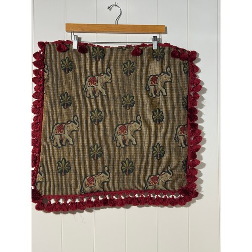 Elephant tapestry pillow - tapestry, cover