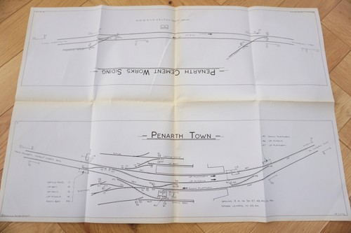 Penarth signal box railway - signal,