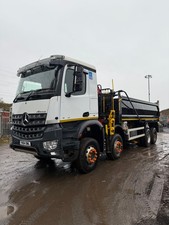 Mercedes Arocs 3240 64 Reg Grab Tipper Lorry Epsilon Crane Euro 6