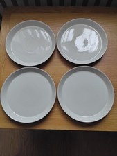 Denby Linen Dessert Plates x 4
