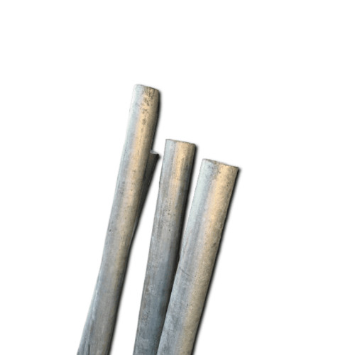 Dirty galvanised scaffolding - dirty,