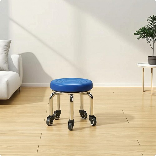 Low stool with wheels - stool,