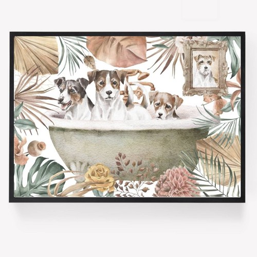 Jack russell dog print picture - russell,