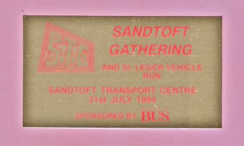Souvenir plaque sandtoft - -,