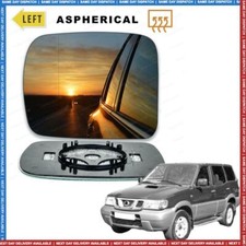 For Nissan Terrano Left Passenger wing mirror glass 93-05 side Wide Angle Heated