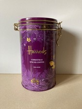 Harrods Christmas Spiced Coffee Tin - Empty