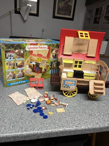 Sylvanian families caravan - families, &
