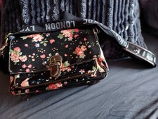 Lydc London Floral Messenger Bag