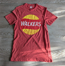 Walkers Crips Food Tesco T Shirt Size Small Cotton/ Polyester - Used Good