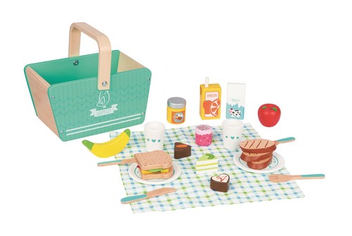 Lelin wooden picnic - picnic, playset