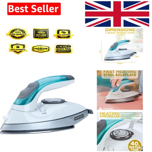 Travel steam iron 1000w - 1000w, dual