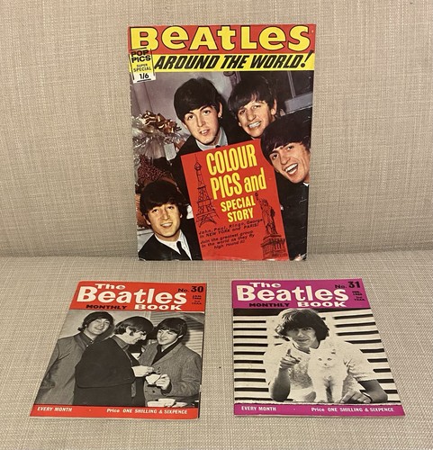 Beatles monthly book - beatles,