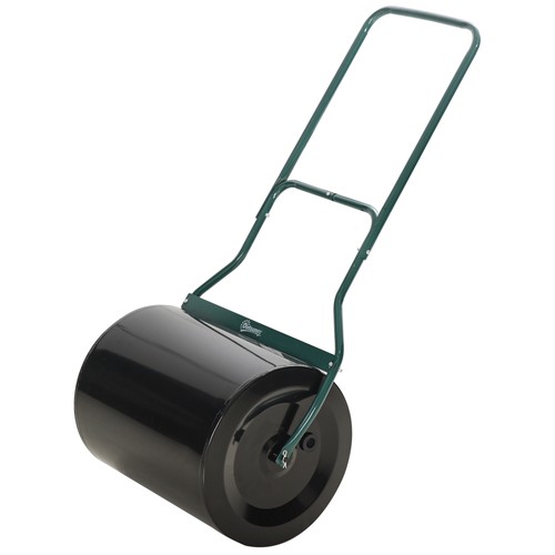 60l steel garden roller push - steel,