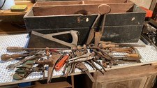 Vintage Tool Collection And Tool Chest