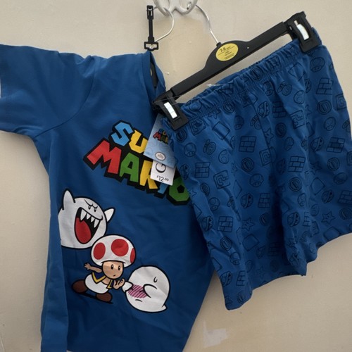 Super mario boys blue cotton - boys,