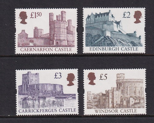1997 castles high value set - gb,