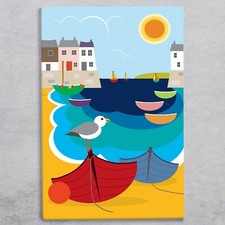 Nautical Beach Ceramic Tile
