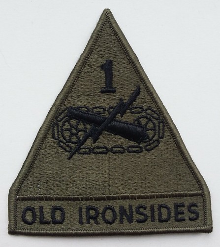 Army patch 1st armored - army,