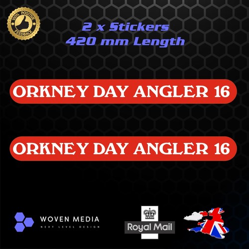Orkney day angler 16 boat - x,