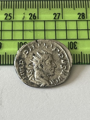Philip silver antoninianus - philip,